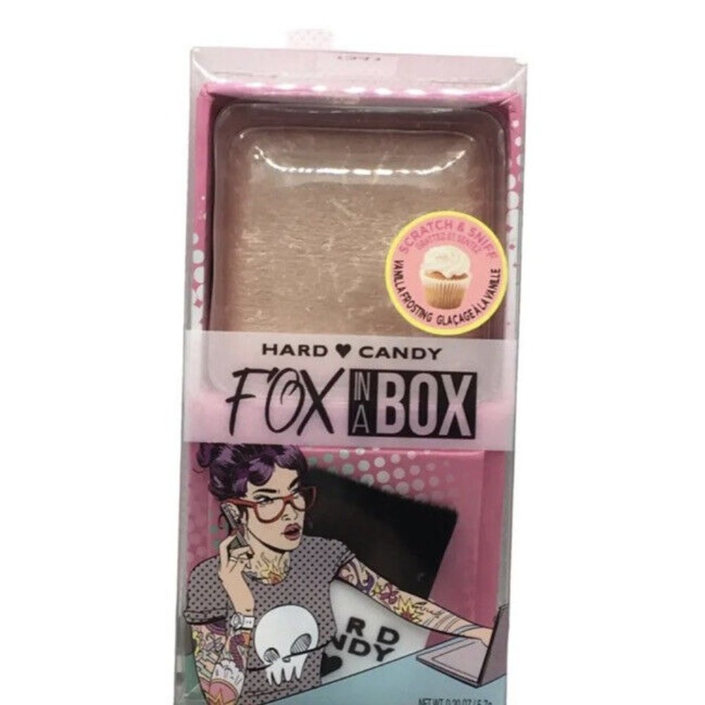 Hard Candy Highlight Powder Fox In A Box Baked Vanilla Glow 1341 New in Box